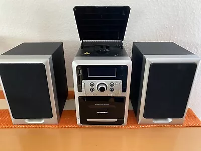 Kaufen Telefunken  Microsystem M17 HiFi Stereo Radio FM CD Kasettendeck 2Boxen • 25€
