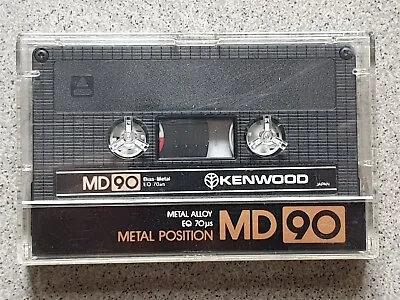 Kaufen KENWOOD MD 90 METAL POSITION  Audiocassette 90 Min Kassette Cassette Tape • 59.95€