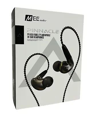 Kaufen MEE Audio Pinnacle P1 High Fidelity In-Ear Kopfhörer Mit Abnehmbaren Kabeln Zink • 69.99€