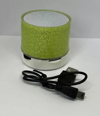 Kaufen Bluetooth LED Lautsprecher, TF USB Tragbar Wiederaufladbar Musik Mini Lautsprecher Brandneu • 10.02€