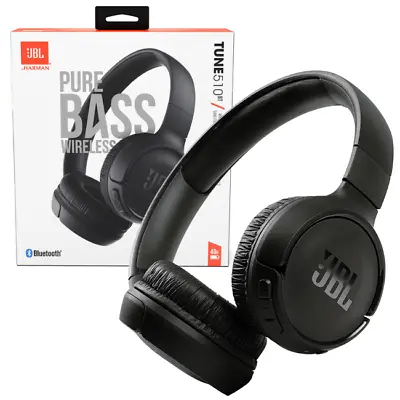 Kaufen Jbl Tune 510bt Kabellose KopfhÖrer Bluetooth On-ear Faltbar Schwarz Jblt510btblk • 34.47€