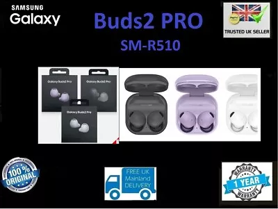 Kaufen Samsung Galaxy Buds2 Pro SM-R510 Wireless Bluetooth Graphitweiß Neu Versiegelt • 253.30€