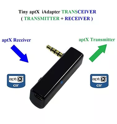 Kaufen KOKKIA ITransceiver: Winzig Iadapter Aptx Bluetooth Stereo Transmiiter + • 59.86€