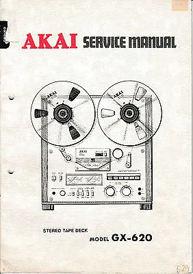 Kaufen Service Manual-Anleitung Für Akai GX-620 • 13€