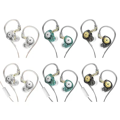 Kaufen KZ-EDX Pro 3.5mm Wired Headphones HIFI Bass Earbuds Games Earphones With Mic • 9.42€