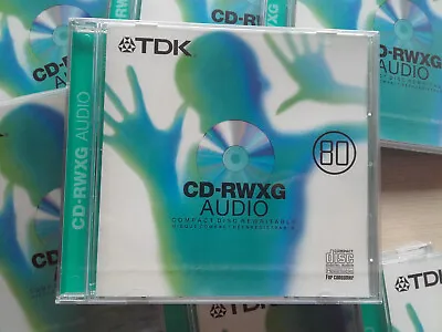 Kaufen TDK CD-RW XG 80 Audio -- NEU + OVP -- Für Audio Hifi CD-Recorder , Selten ! • 6.66€