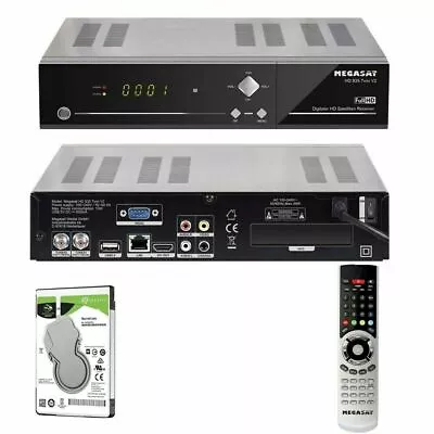 Kaufen Megasat HD 935 Twin V2 HDTV Sat Receiver USB PVR Ready + 2 TB Festplatte • 199€