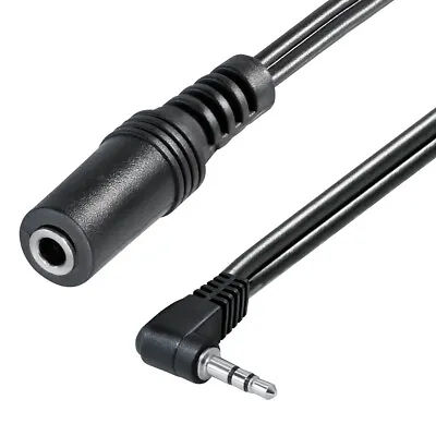 Kaufen Audio Kabel 2,5mm Klinke Stecker 3,5mm Buchse Kupplung Verlängerung Adapter Kurz • 3.89€