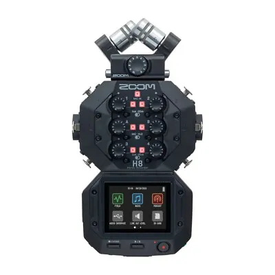 Kaufen Zoom H8 Praktischer Recorder - Tragbarer Stereo-Audiorecorder - Schwarz • 458.24€