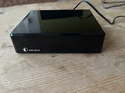 Kaufen Pro-Ject DAC Box E Digital Analog Wandler Schwarz Black • 60€