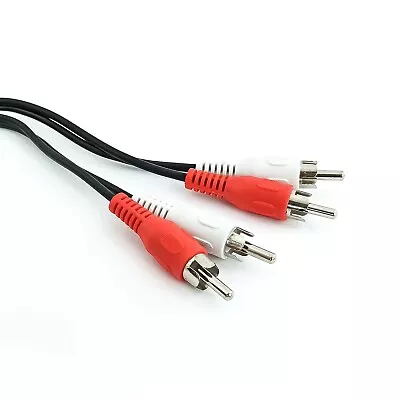 Kaufen Cinchkabel Cinch Kabel HIFI Stereo Audio Stecker Stecker Rot Weiss Chinch 0,5 M • 3.66€