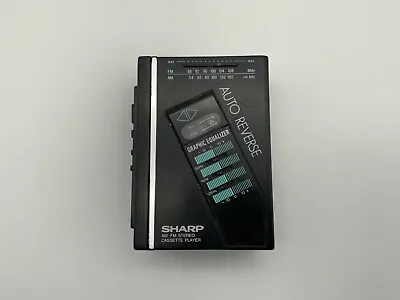 Kaufen Sharp JC-516H Kassettenspieler Kassettenrekorder AM/FM Stereo Radio Auto Reverse • 49.99€