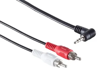 Kaufen Klinke Cinch Kabel Klinken Stecker 3,5mm Gewinkelt > 2x Chinch Stereo HIFI 1,5 M • 4.96€