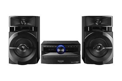Kaufen Panasonic SC-UX104EG-K Home-Audio-Minisystem DAB+, FM 300 W Bluetooth Schwarz • 177.96€