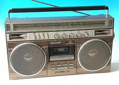 Kaufen Sharp GF-8989 Stereo Radio Cassette Recorder • 90€