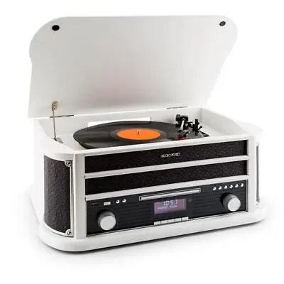 Kaufen Retro Schallplattenspieler Mit Lautsprecher CD Radio 33/45/78 Plattenspieler • 238.99€
