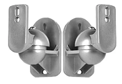 Kaufen Paar Lautsprecherhalter Box Wandhalter Neigbar Dehbar Für Bose, Teufel Silber • 9.98€