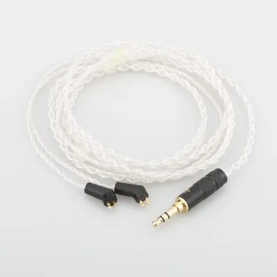 Kaufen Hi-End OCC Versilbert 8Cores 7N Kopfhörer Upgrade Kabel Cable For ER4P ER4B ER4S • 80.33€