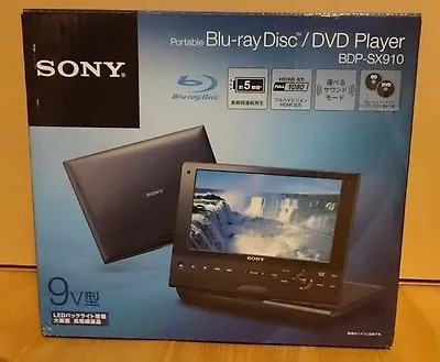 Kaufen Sony BDP-SX910 Tragbarer Blu-ray Disc/DVD Player Versand Aus JAPAN • 1,103.09€