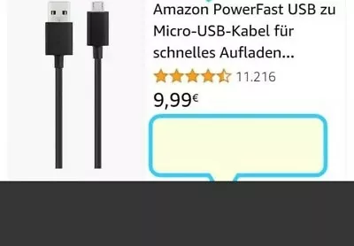Kaufen 💸 5️⃣0️⃣ % 📦Kombiversand Ab 3,33 € (Shop2Shop)💰 Original Fire Stick USB-Kabel • 9.99€