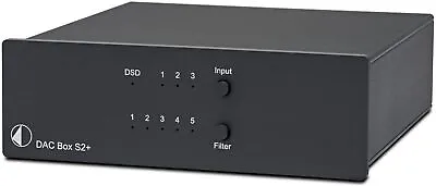 Kaufen Pro-Ject DAC Box S2+ D/A-Wandler 68kHz/32Bit Und DSD256 Via USB Schwarz • 299€