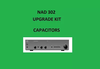 Kaufen Stereo Verstärker NAD 302 Reparatur KIT - Alle Kondensatoren • 48.41€