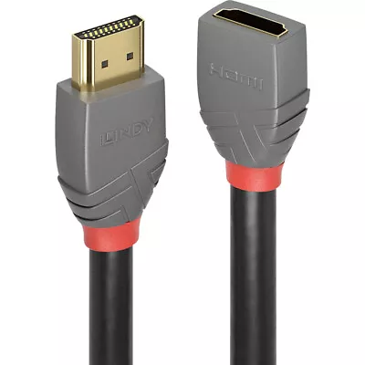 Kaufen LINDY HDMI Verlängerungskabel HDMI-A Stecker, HDMI-A Buchse 3.00 M Anthrazit,... • 17.82€
