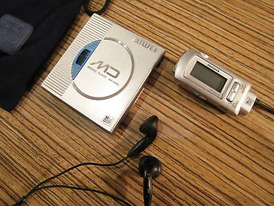 Kaufen Aiwa Am HX50 Minidisc Player  MD (129) Mit Ohrhörer + Display Fernbedienung • 179.54€