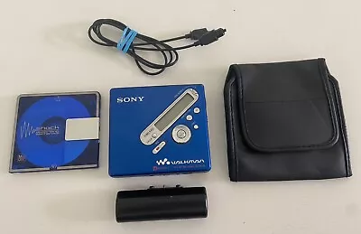 Kaufen Sony Walkman Portable Minidisc Recorder MZ-N710 Blau • 76€