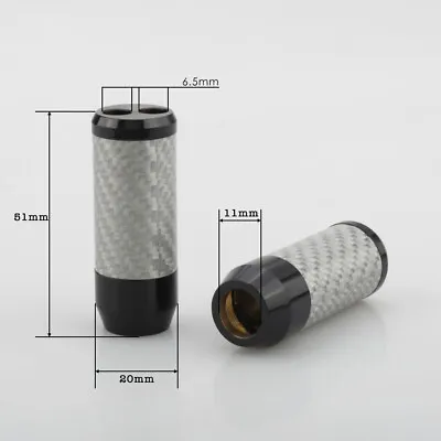 Kaufen 4xAudiocrast High End Carbon Lautsprecherkabel Kabel - Splitter • 41.65€