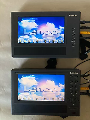 Kaufen Lenco - Mobiler DVD-Player Für Auto Und Camping (2 Bildschirme) • 55€