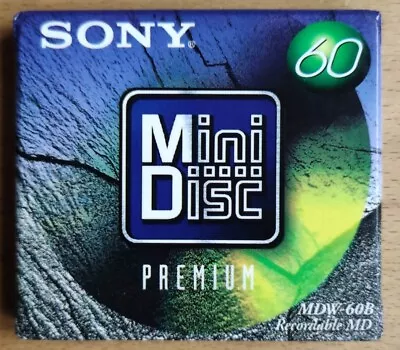 Kaufen Sony MiniDisc Premium MDW-60B - Digital Audio MiniDisc / NEU • 5.99€