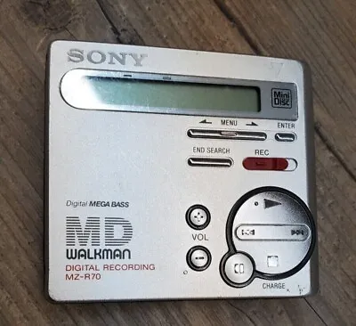 Kaufen SONY MZ-R70 Portable MD Player - Recorder / Walkman • 75€
