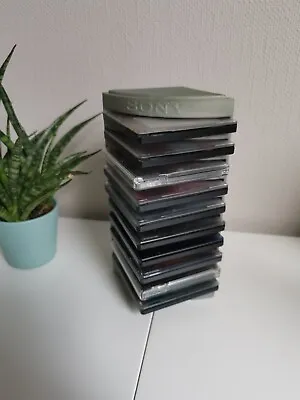 Kaufen Sony Regal Mit 10x 74er Disc - Aufbewahrungsbox Minidisk Ständer Tower System • 44.50€