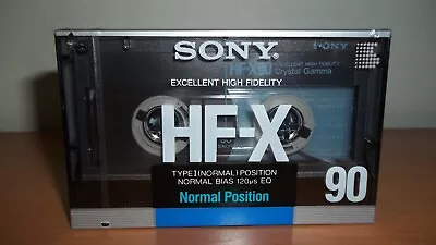 Kaufen SONY HF-X 90 - From 1988 Audiocassette NEW / NEU Sealed ! Kassette! MC! Japan ! • 15€