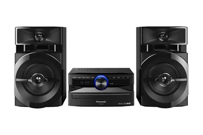 Kaufen Panasonic SC-UX104EG-K Home-Audio-Minisystem DAB+,FM 300 W Bluetooth Schwarz • 176.96€