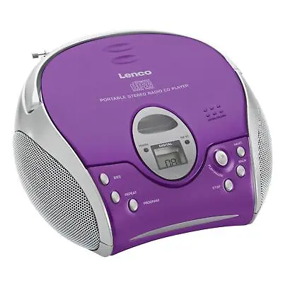 Kaufen Lenco SCD-24 Violett Radiorekorder • 46.65€