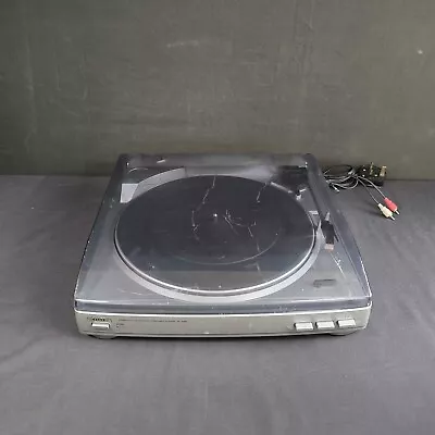 Kaufen AIWA PX-E860 Vinyl Plattenspieler Schallplattenspieler HiFi Separat Silber RCA Ausgabe • 26.14€