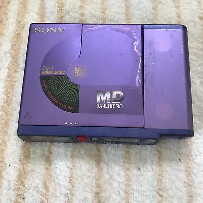 Kaufen ✔ Sony MD Walkman Digital Minidisc Recorder MZ-R37 ( Wird Für Teile Verkauft) • 30€
