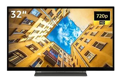 Kaufen Toshiba 32WK3C63DAY 32 Zoll Fernseher HD-Ready Smart TV Triple-Tuner Bluetooth • 139.99€
