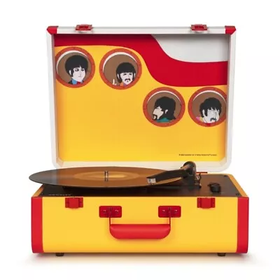 Kaufen VERKAUF!! Crosley Beatles Anthology Let It Be Gelbe Plattenspieler Adapter Aufbewahrung • 232.38€