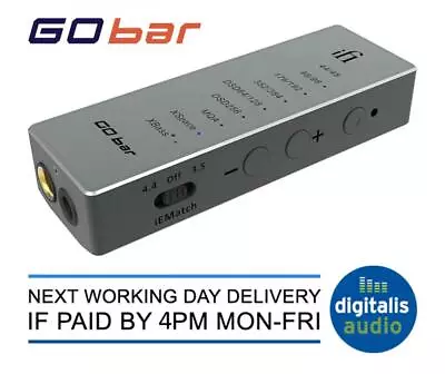 Kaufen Ifi GO Bar Ultraportabler DAC + Vorverstärker + Kopfhörerverstärker Hi-Res MQA XBass + • 248.82€
