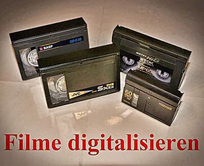 Kaufen 5x Videokassetten überspielen Auf DVD, Video8 Kopieren, Hi8, D8 Digitalisieren • 24.22€