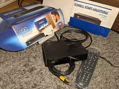 Kaufen 1&1 HD Digital Receiver TV-Box ABOX42 M30 Media Streamer Schwarz Mit FB + Kabel • 9.99€