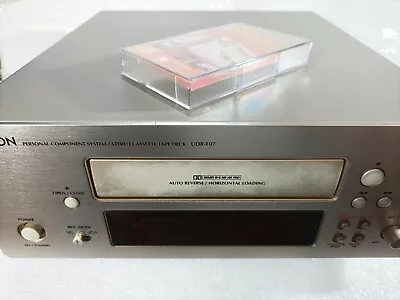 Kaufen Denon UDR-F07 Stereo Kassettendeck HX Pro Dolby B C HiFi-Komponente - Gold • 149.60€