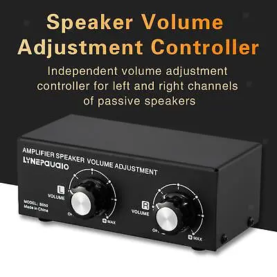 Kaufen Lautsprecher Volume Splitter Switch Box Links Bis Zu 150 W Pro Kanal Für • 66.59€