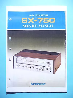 Kaufen Service Manual-Anleitung Für Pioneer SX-750  • 15€