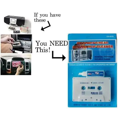 Kaufen Audio Reinigungskassette Nassreinigung Videoband Mit Cleaning Fluids Care Wet • 5.34€