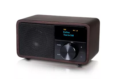 Kaufen Kathrein DAB+ 1 Mini DAB+/FM Radio Holz Dunkel Echtholzfurnier Mit Bluetooth • 109.99€