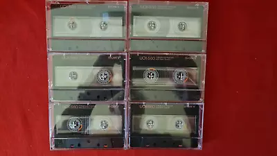 Kaufen Audiokassetten ► SONY UCX-S 60 ◄ Tapedeck Music Cassette 6 Stück! Sehr Gut/gut! • 1€